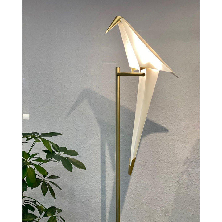 Papperskranfågel Bordslampa