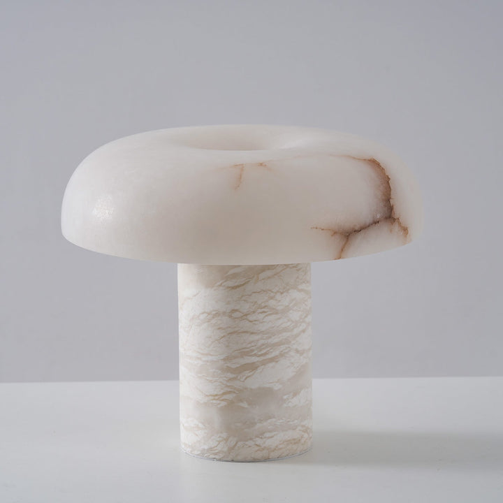 Svamp Typ Alabaster Bordslampa