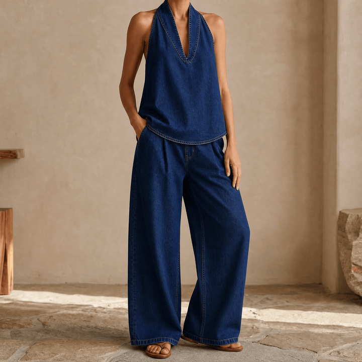 Rivella – Set Sommar z Prania Denimu w Två Delar