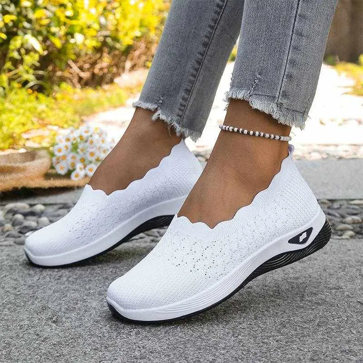Wavella – Lekkie Skor Slip-On för Gående för kvinnor