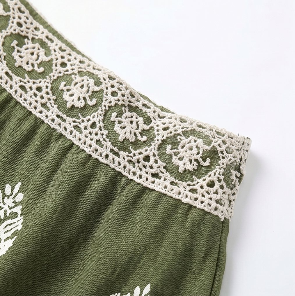 Solenne – Kobiecy Boho Set z Odkrytymi Ramionami
