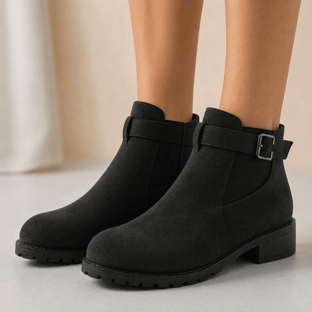 Stridella – Dam boots z zamszu