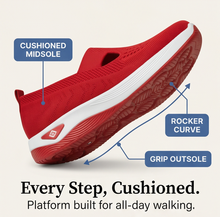 Striveknit – Andningsbara Sneakers Slip-On