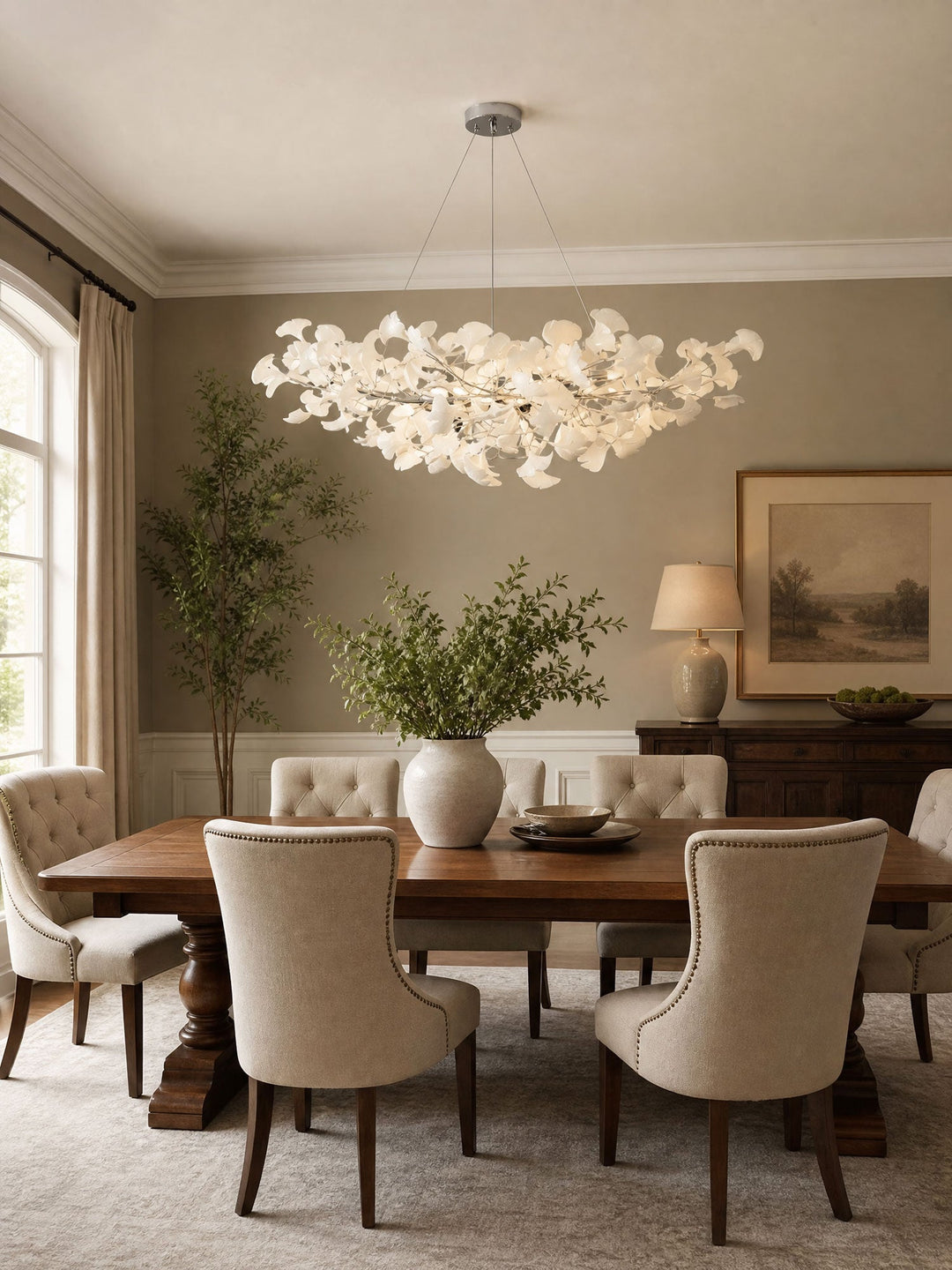 Horizon Bloom Gingko Kandelaber
