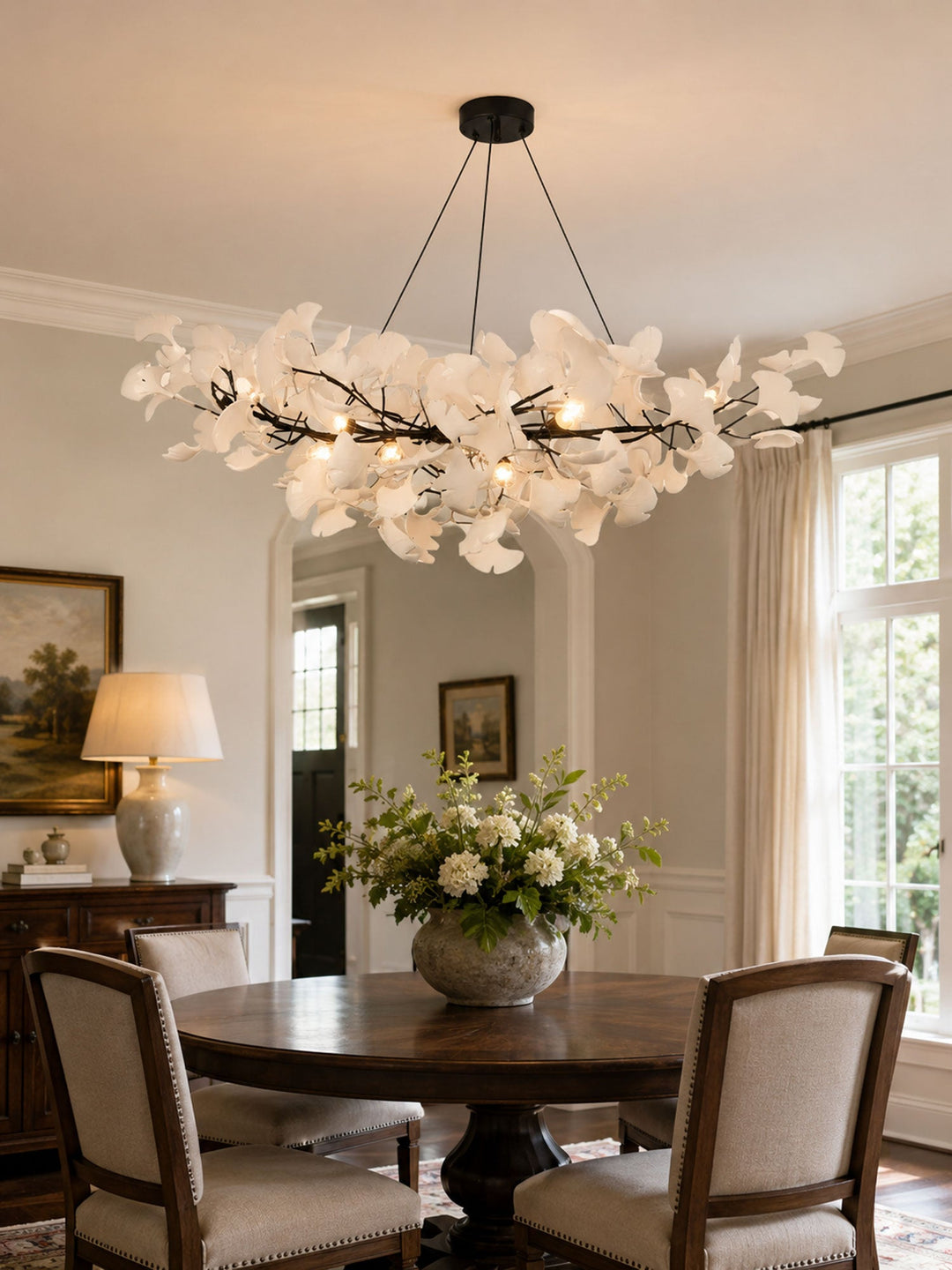 Horizon Bloom Gingko Kandelaber