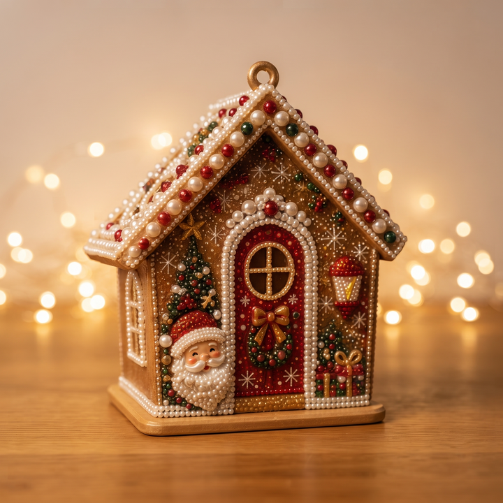 Pearlnoel – Set för tworzenia 3D Piernikowego Domku z Pereł
