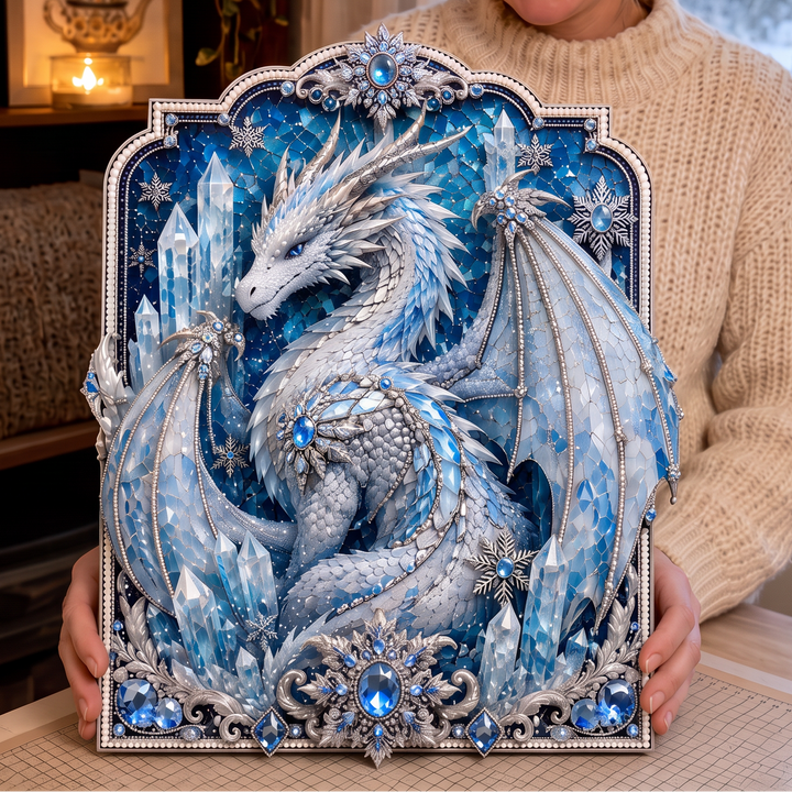 Dragonelle – Set för Sztuki Diamentowej z Kristall Smokiem 3D