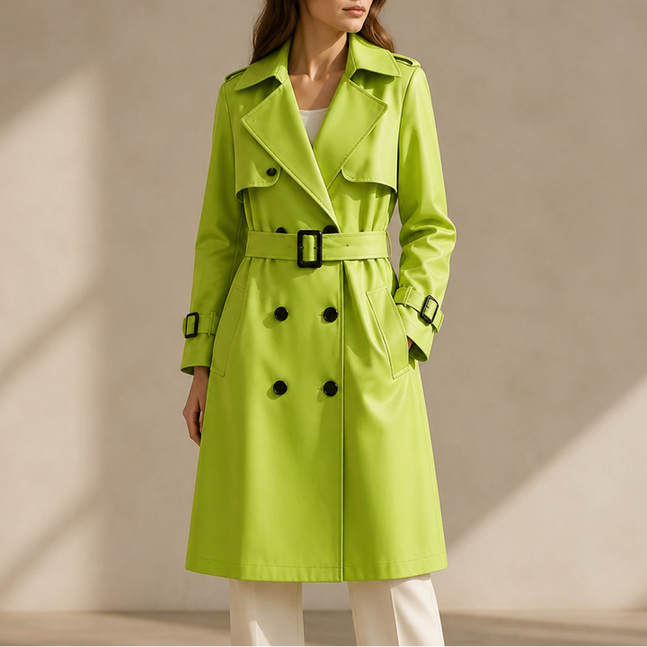 Winterly – Kappa Trench o Strukturalnym Kroju z Band
