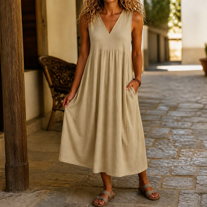 Wearbella – Midi Klänning z Kieszeniami, Som Verkligen Wykorzystasz