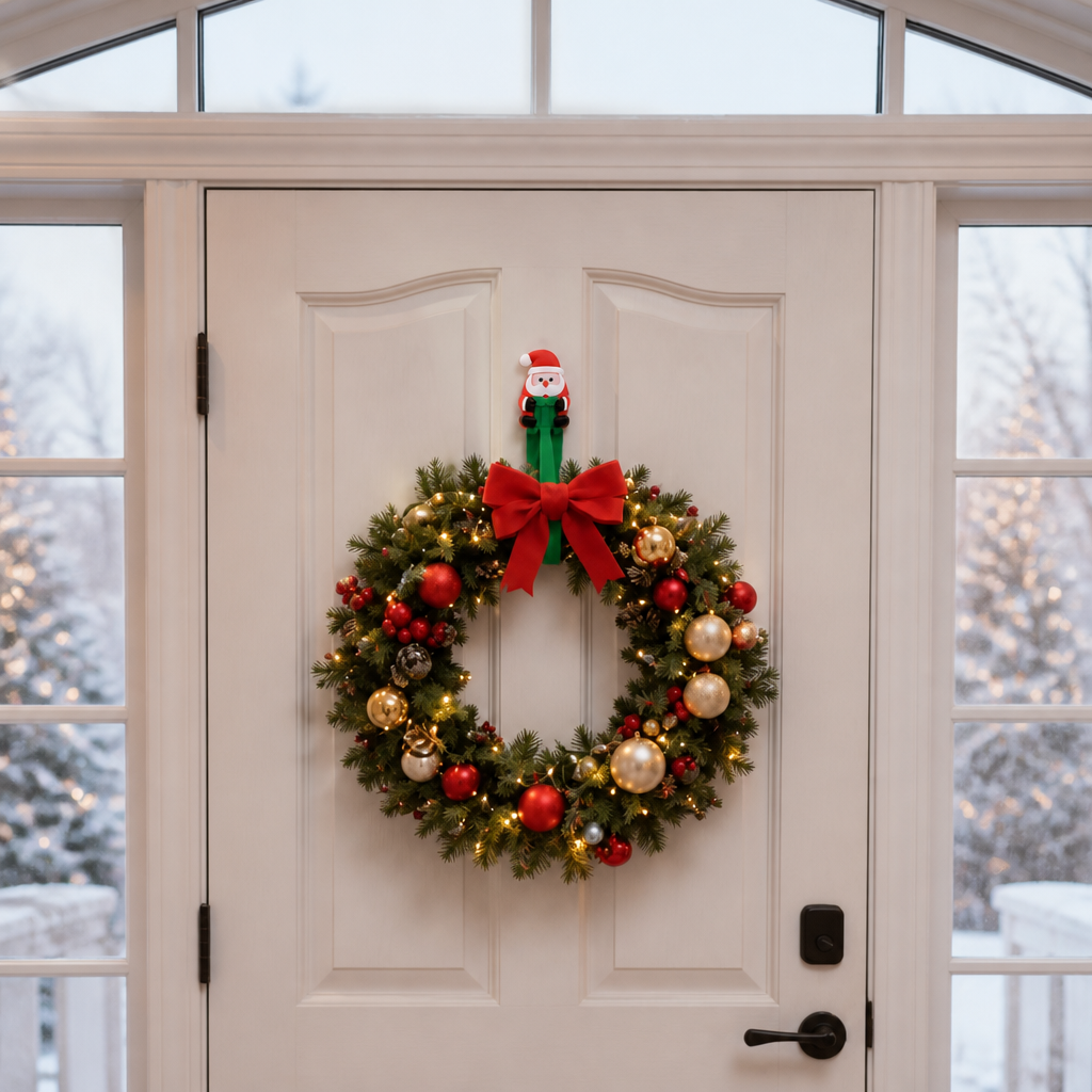 Santa Snaps – Klejące haczyki i form av Świętego Mikołaja