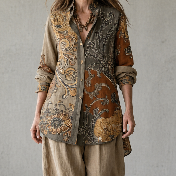 Wovana Set – Set Tuniki i Byxor w Stilu Boho