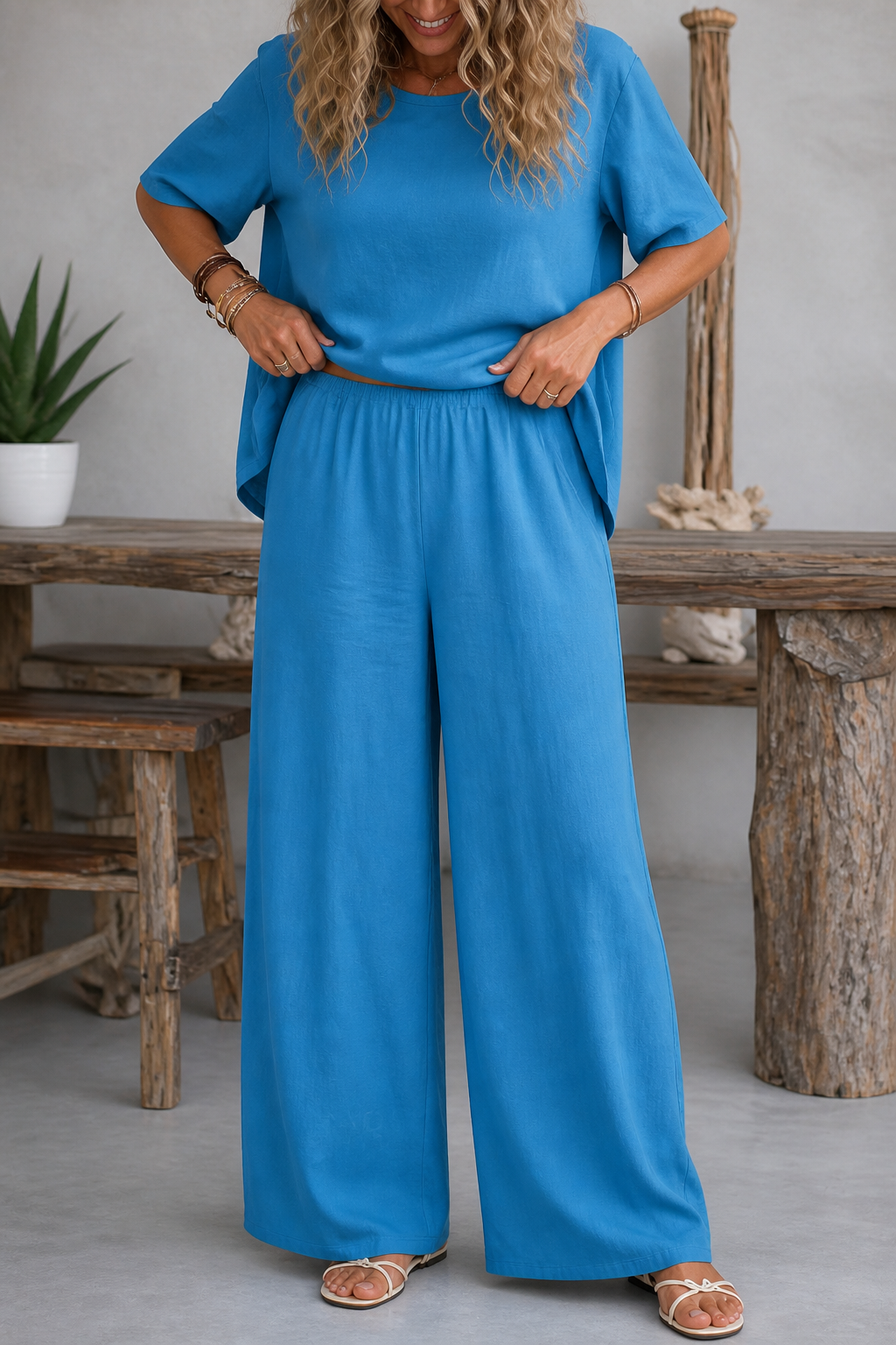 Wearbella – Set z breda spodniami i topem