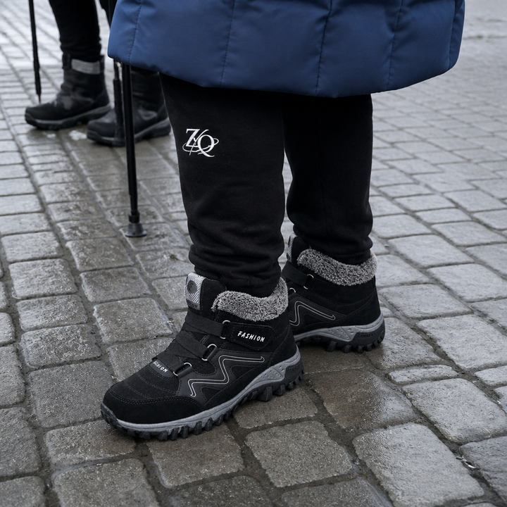 Cozywalk – Boots för kostkę z värmefoder i antypoślizgową podeszwą
