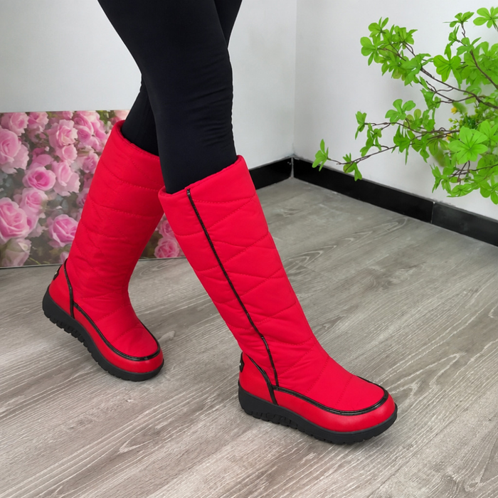 Wearbella – Boots z sztucznym foder knähöga