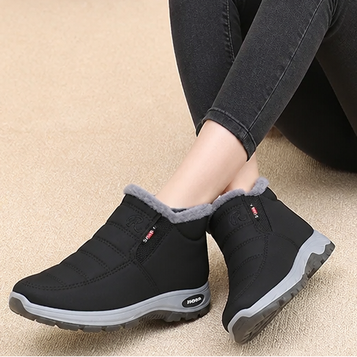 Frostella – Boots z futrzanym finish