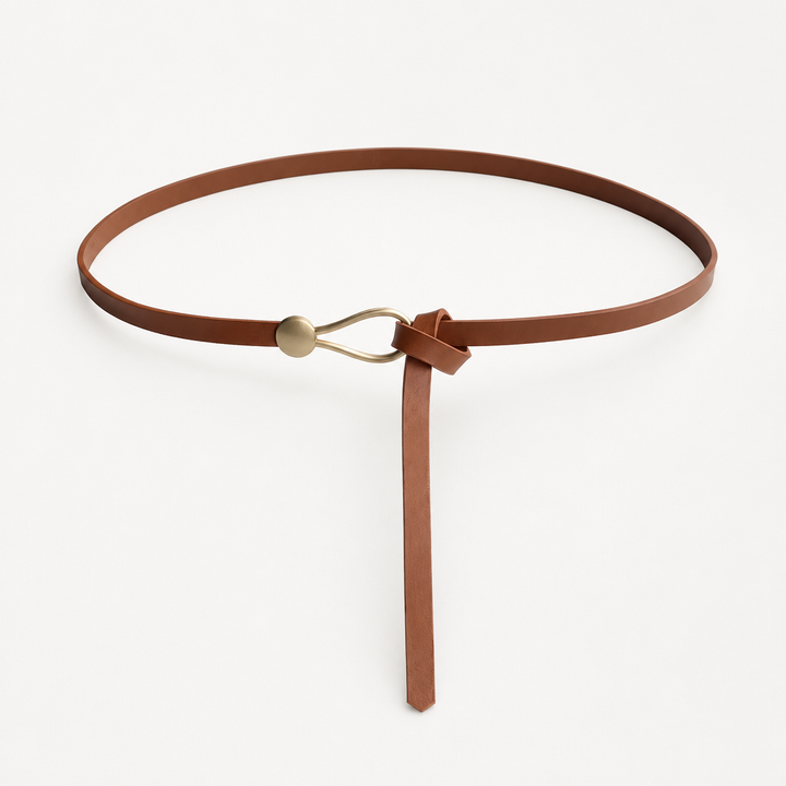 Wearbella – Smukły rem läder z rzeźbioną spänne