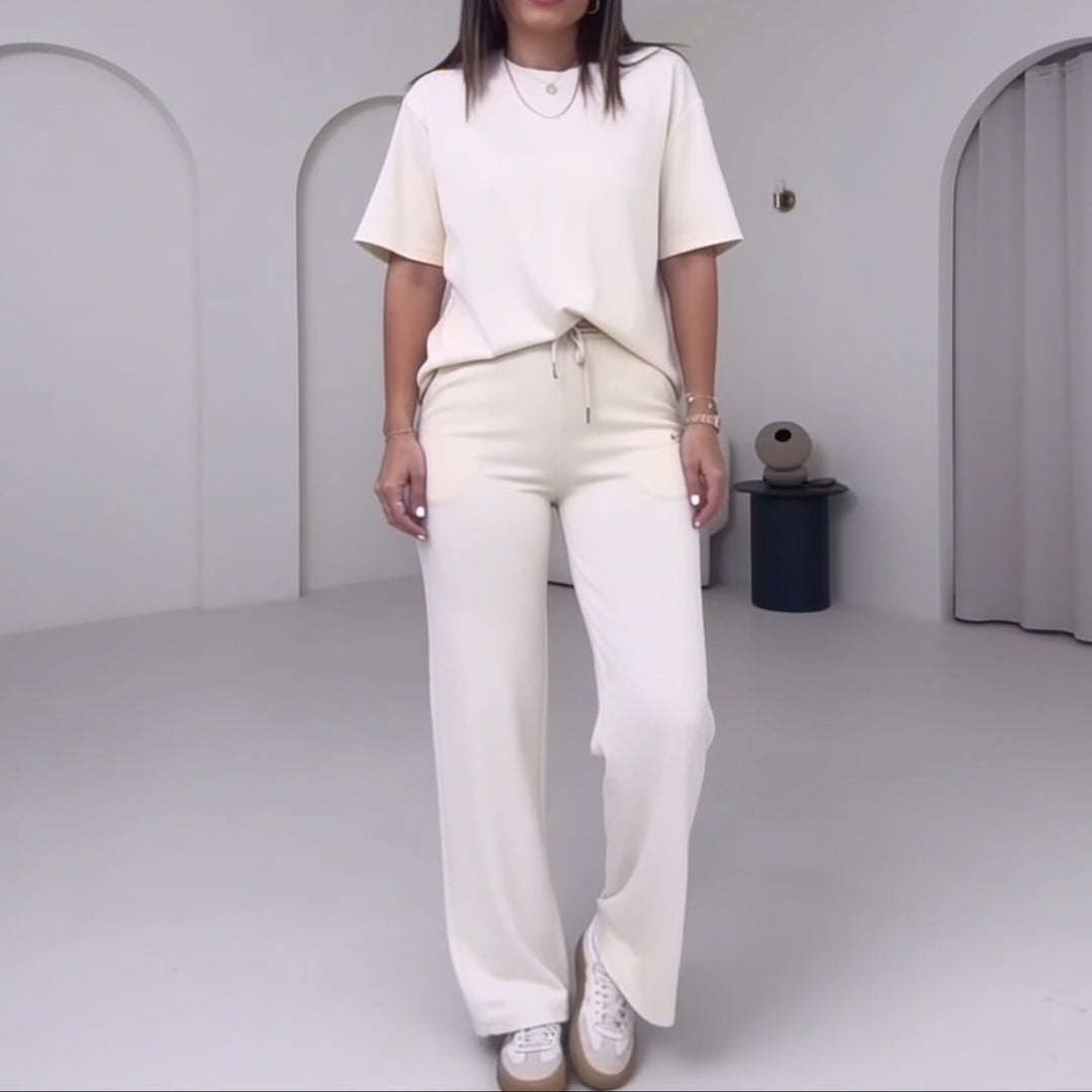 Wearday – Set med kort ärm i spodniami