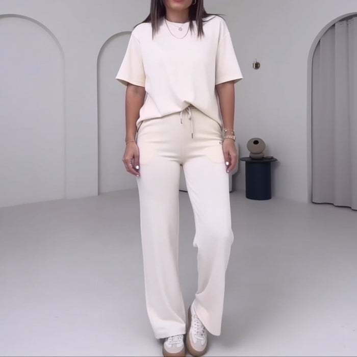 Wearday – Set med kort ärm i spodniami
