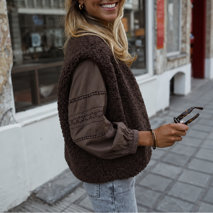 Kamizelka Overra – Bezrękawnik z Pluszowego Fleece