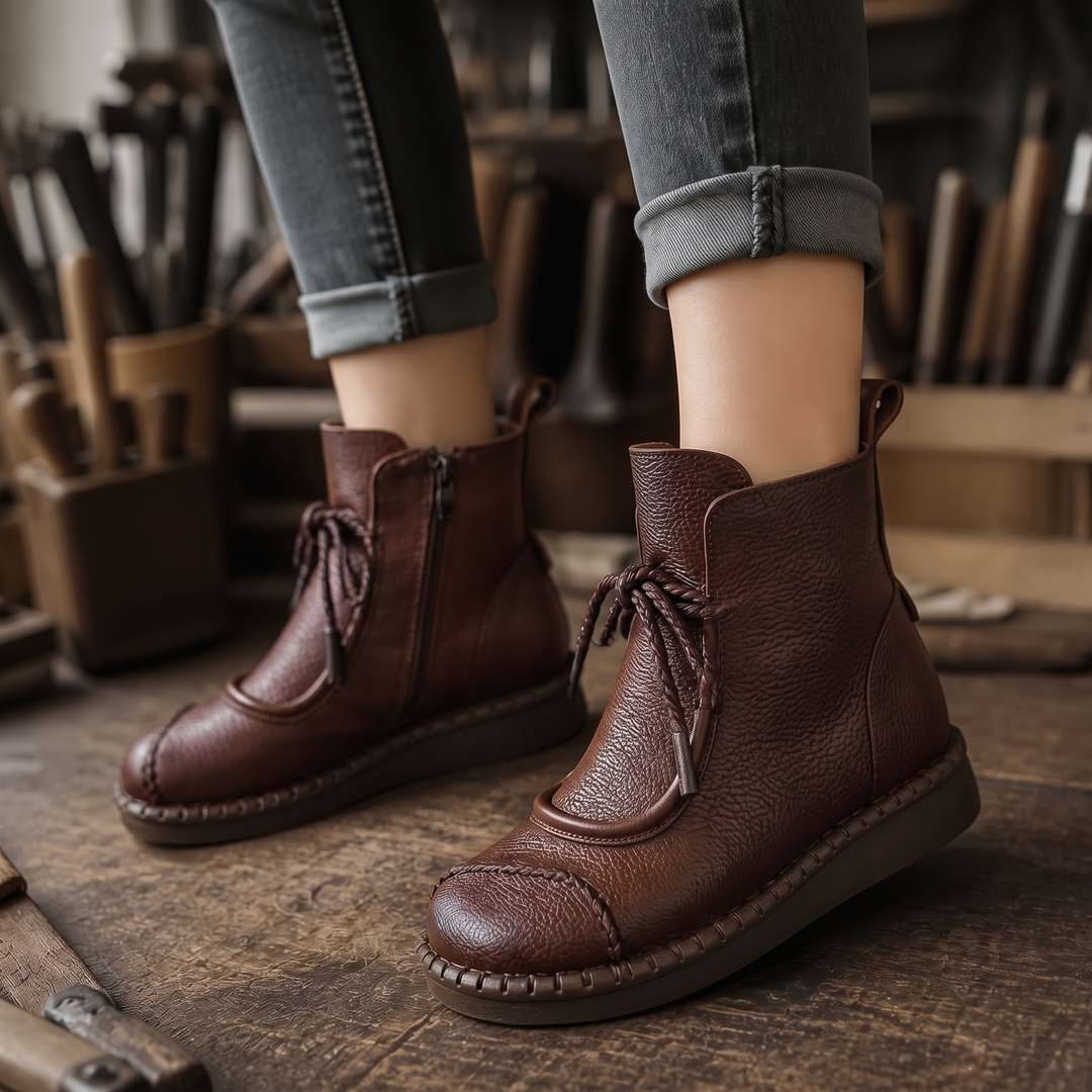 Vintara – Vintage Boots på Sznurowanie