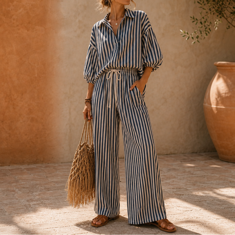 Wearbella – Dwuczęściowy set z band i ręKaffemi lampionowymi
