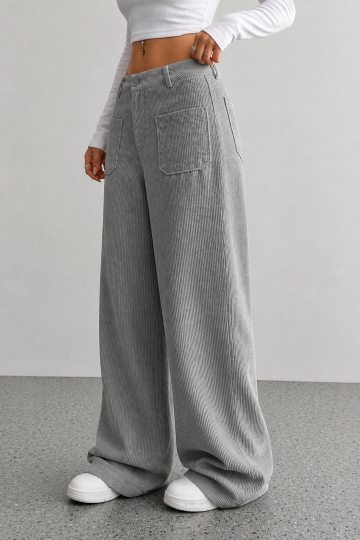 Wearbella – Byxor z vida ben z kieszeniami