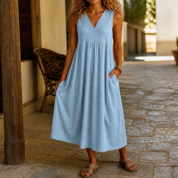 Wearbella – Midi Klänning z Kieszeniami, Som Verkligen Wykorzystasz