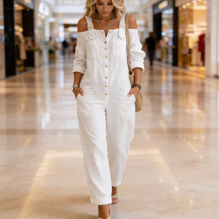 Wearbella – Ogrodniczki z vida ben i odkrytymi ramionami