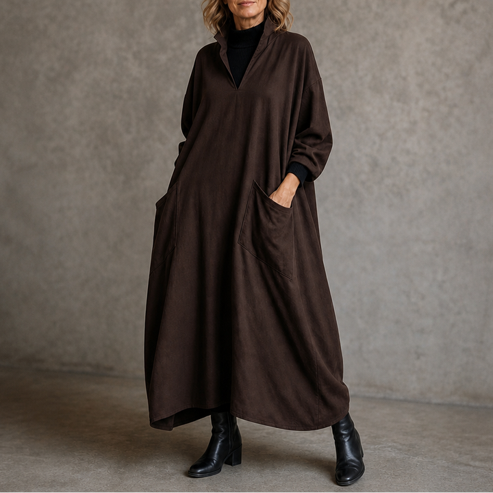 Wearbella – Klänning Cocoon Taper z Mock Neck