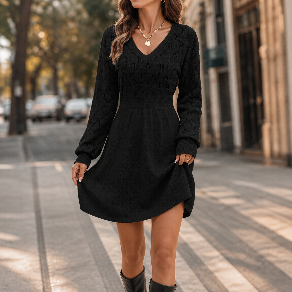 Wearlyn – Klänning Tröja A-Linia