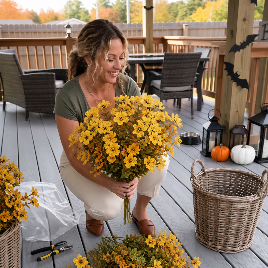 Porchbloom – Czterotonowy Set Kwiatów Jesiennych
