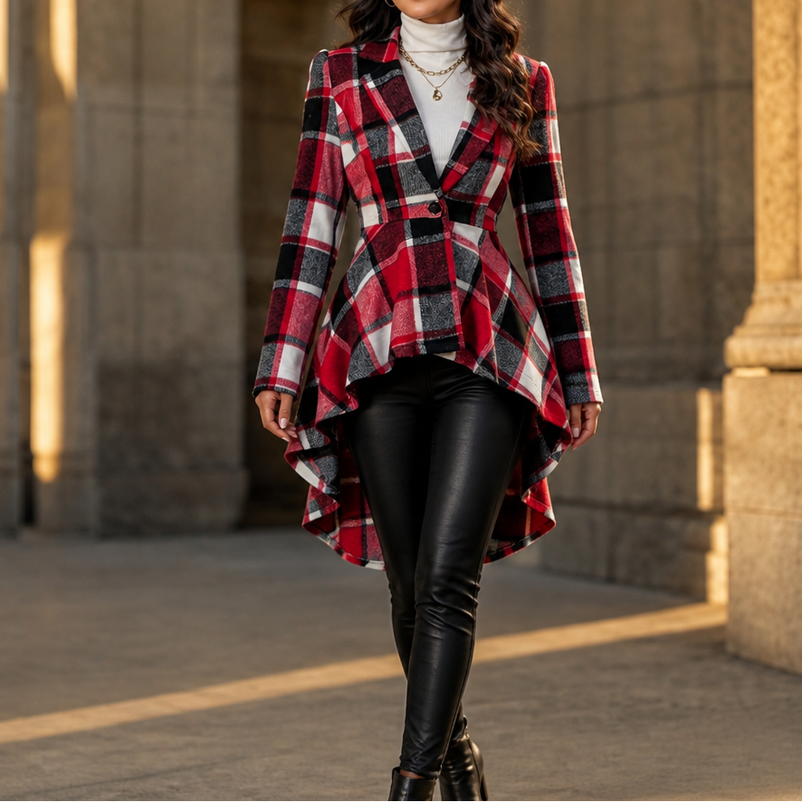Wearbella – Kappa Peplum w Kratę z Wcięciem w Midja