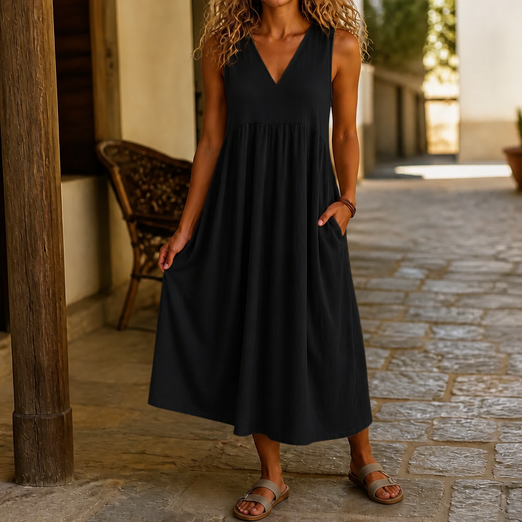 Wearbella – Midi Klänning z Kieszeniami, Som Verkligen Wykorzystasz