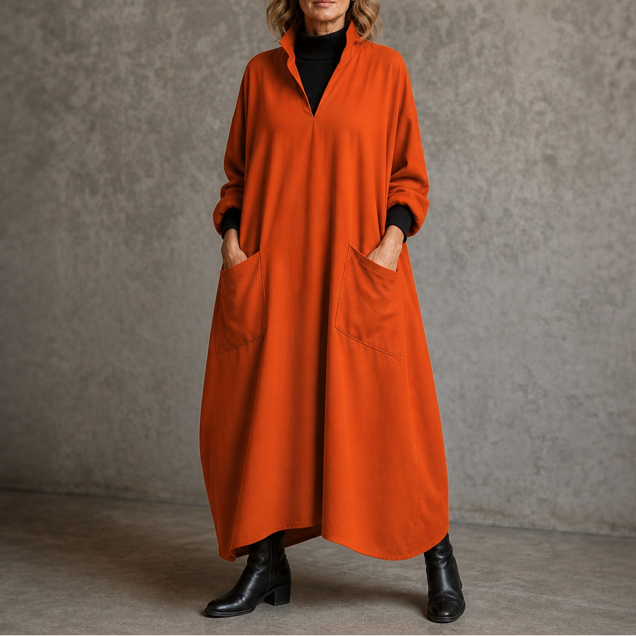 Wearbella – Klänning Cocoon Taper z Mock Neck