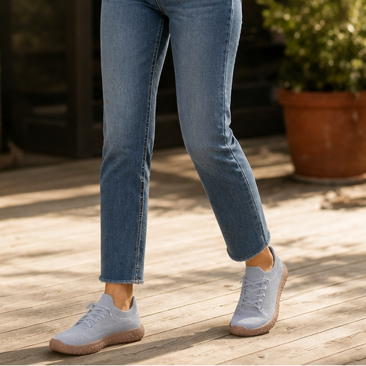 Cloudstep – Sneakers Slip-On z Elastycznym Kołnierzem z Dzianiny