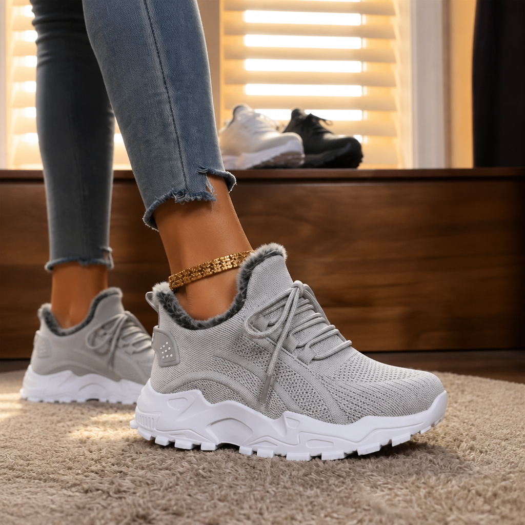 Warmstep – Vinter Sneakers z Fleece