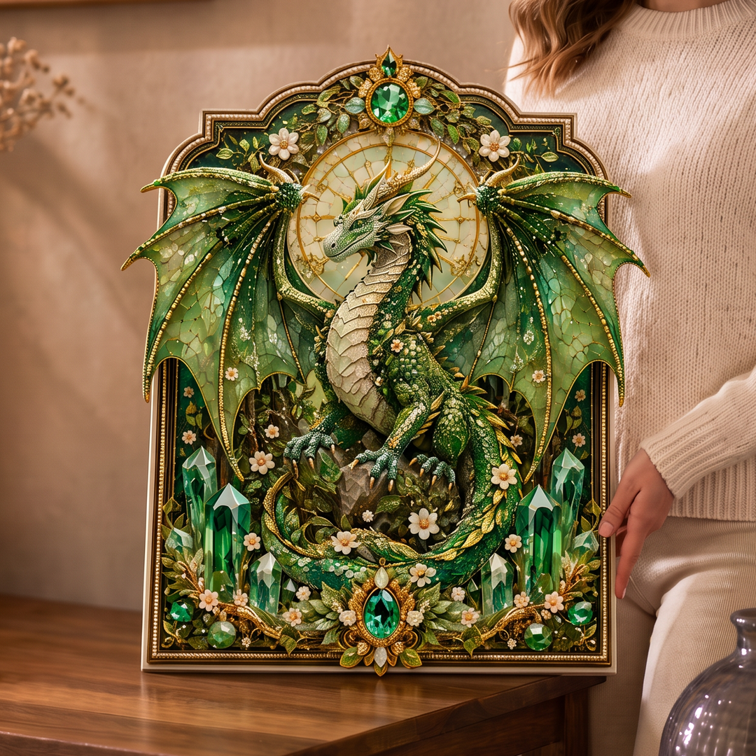 Dragonelle – Set för Sztuki Diamentowej z Kristall Smokiem 3D
