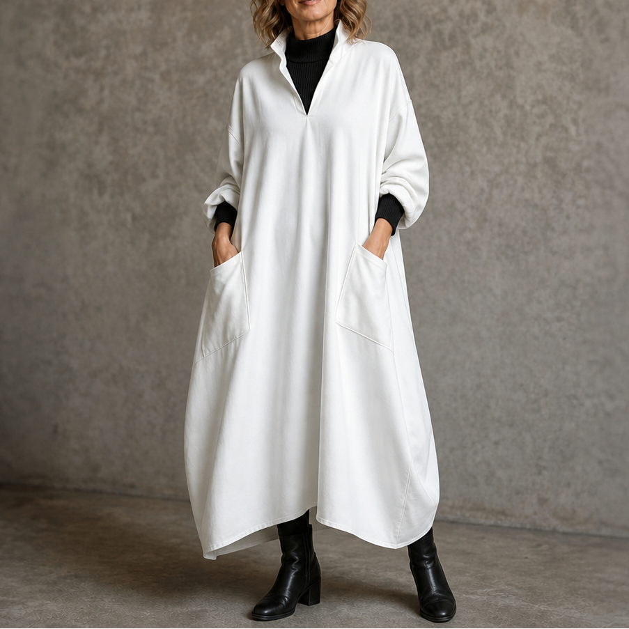 Wearbella – Klänning Cocoon Taper z Mock Neck