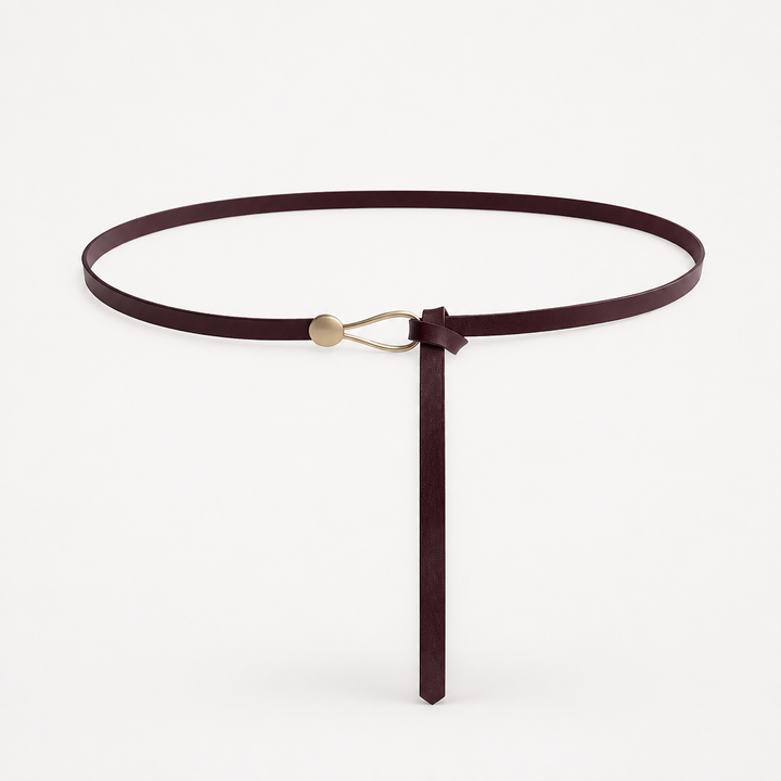 Wearbella – Smukły rem läder z rzeźbioną spänne