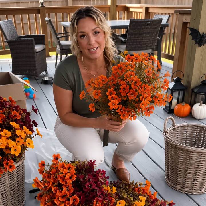 Porchbloom – Czterotonowy Set Kwiatów Jesiennych