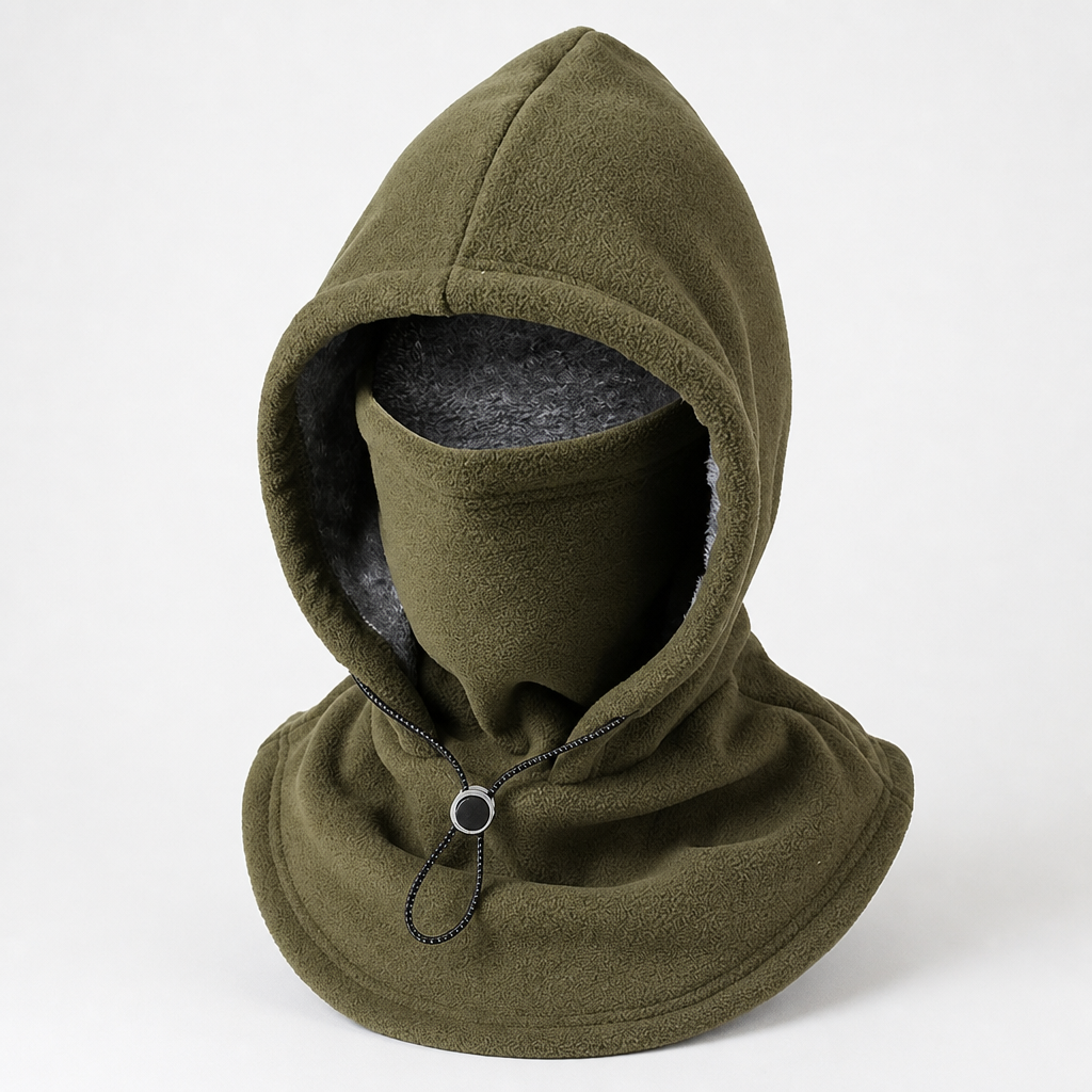 Windora – Balaklava z Fleece, Justerbar, Z Zakryciem Ansikte