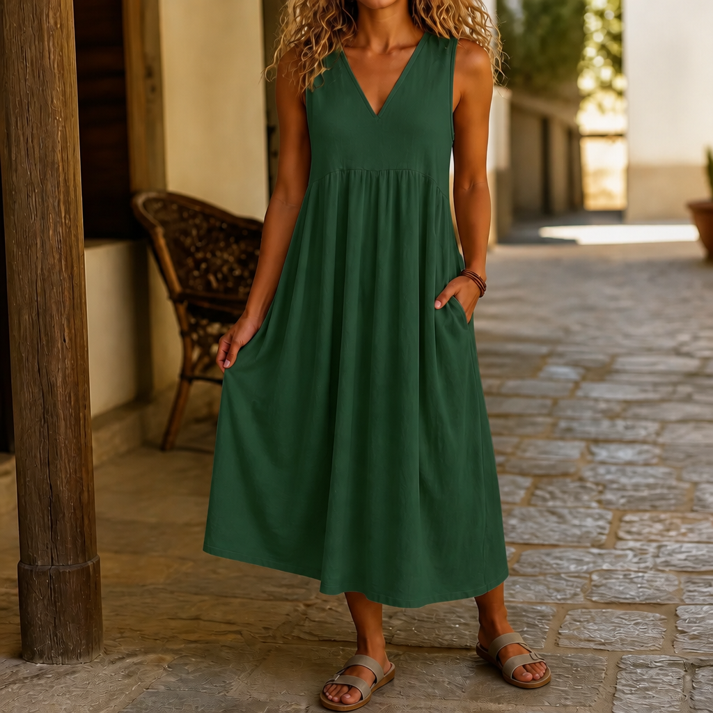 Wearbella – Midi Klänning z Kieszeniami, Som Verkligen Wykorzystasz