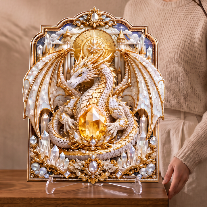 Dragonelle – Set för Sztuki Diamentowej z Kristall Smokiem 3D