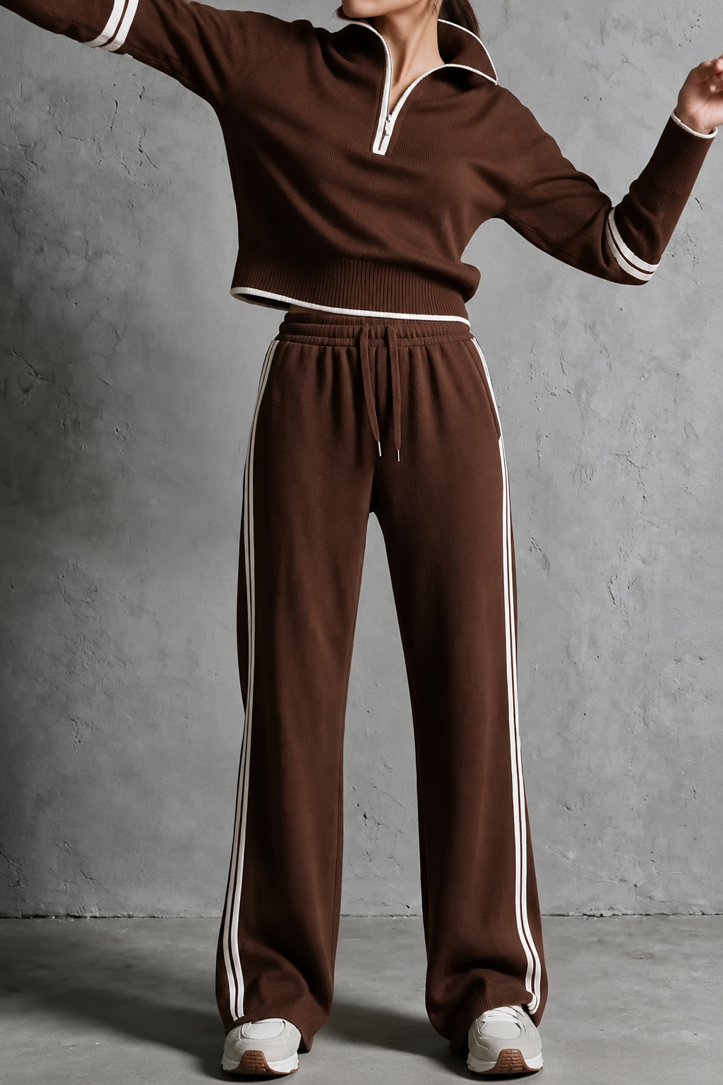 Wearbella – Set dresowy z vida ben i pół-dragkedja