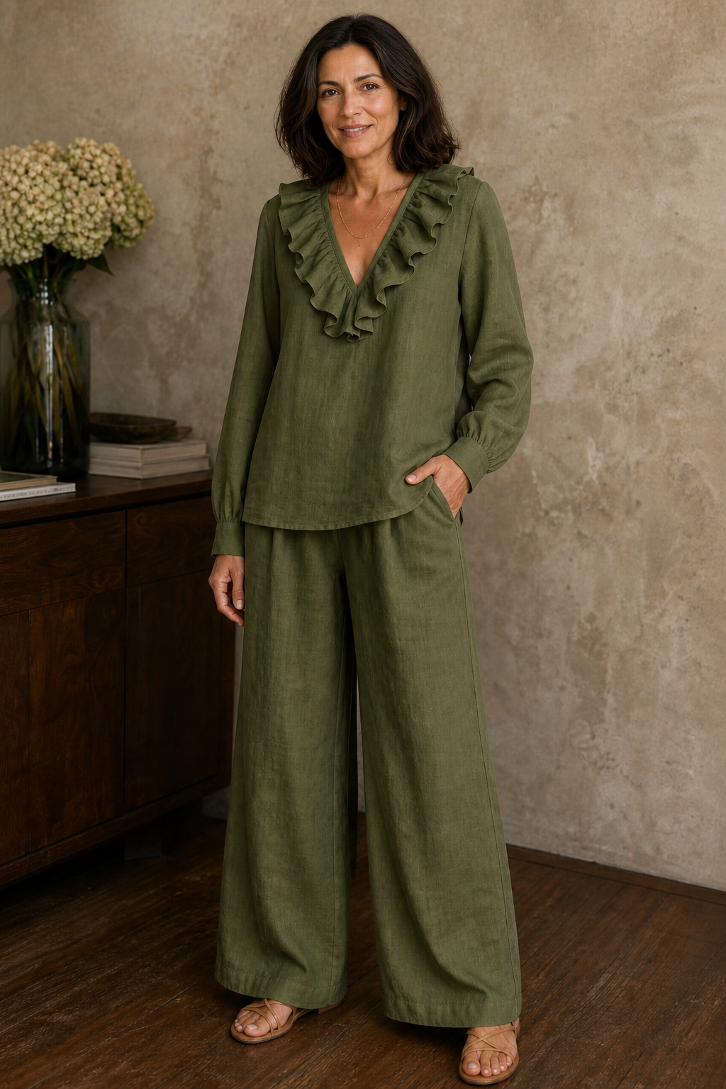 Wearbella – Komplet z vida ben i urringning w v-ringning