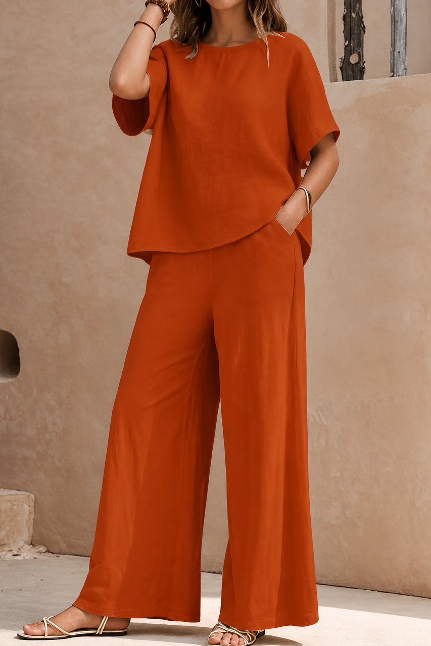 Wearbella – Set z breda spodniami i topem