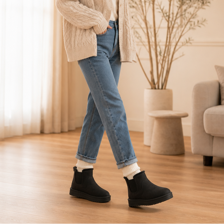 Cozywalk – Vinter Skor Slip-On med foder