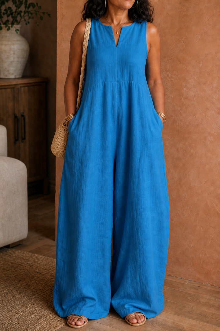 Wearby – Kombinezon lniany z vida ben i urringning w v-ringning