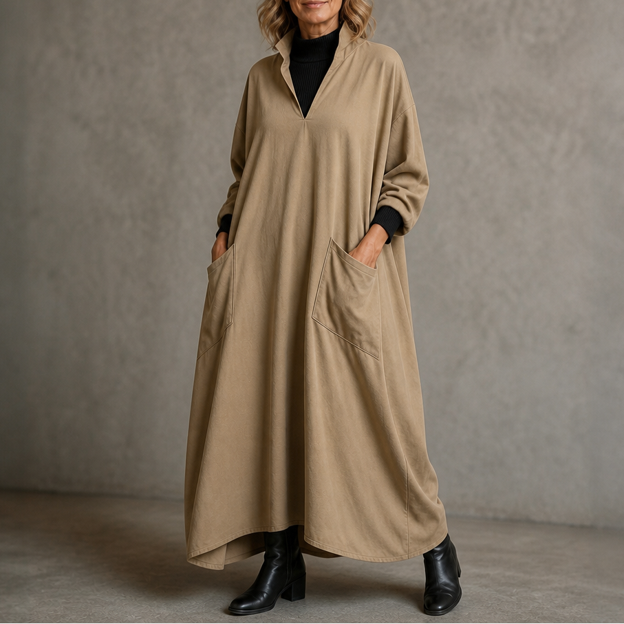Wearbella – Klänning Cocoon Taper z Mock Neck