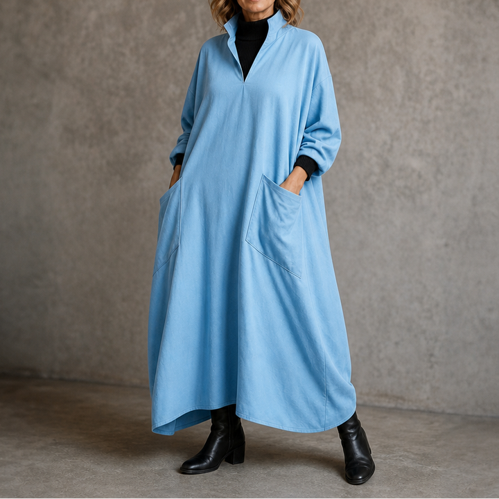 Wearbella – Klänning Cocoon Taper z Mock Neck